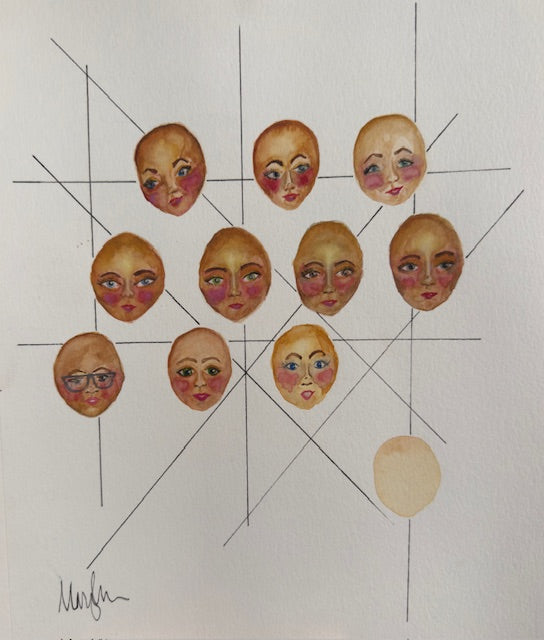 Blank Space by Mary Whittemore (watercolor)