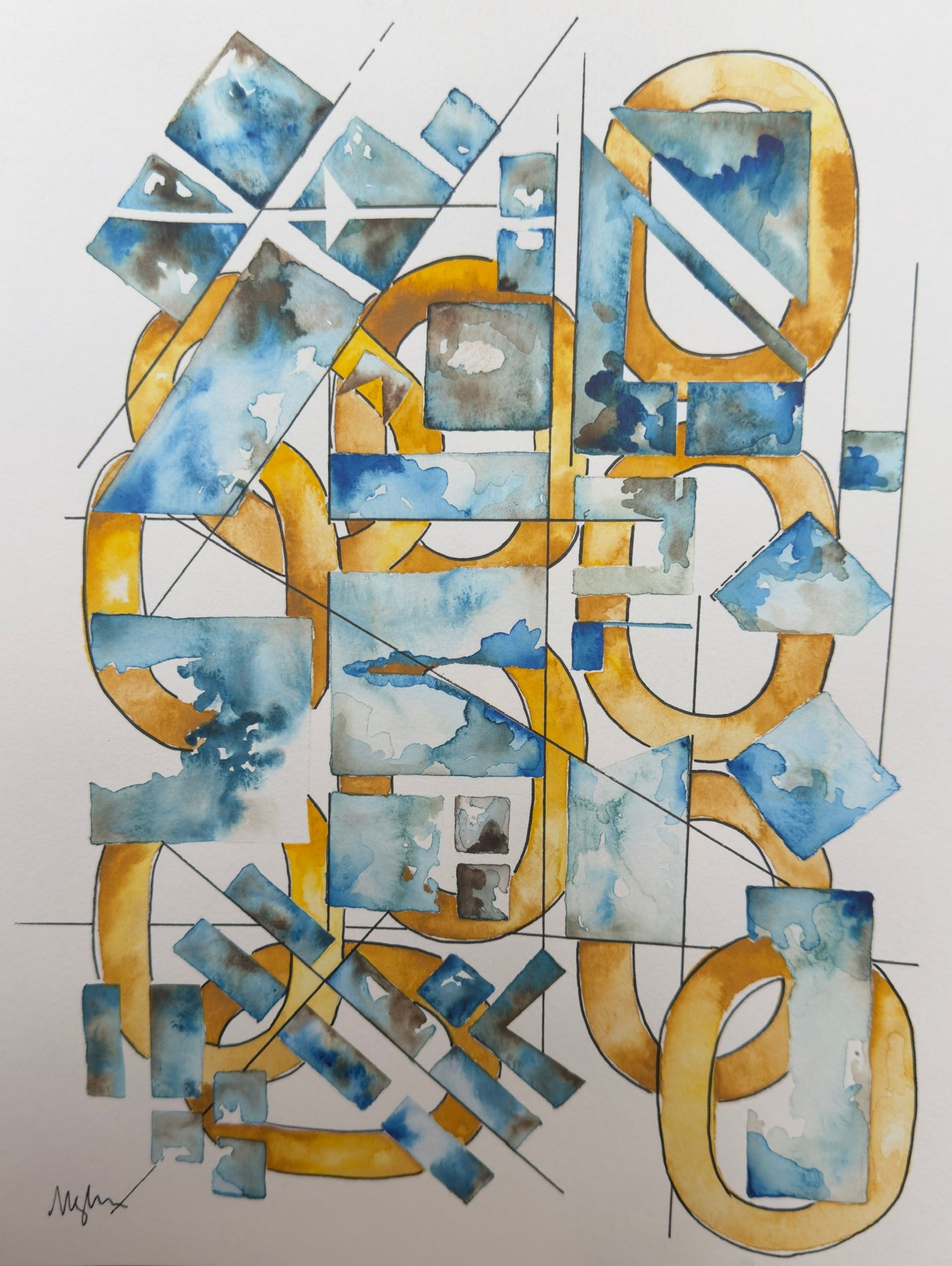 Breaking Through by Mary Whittemore (watercolor)