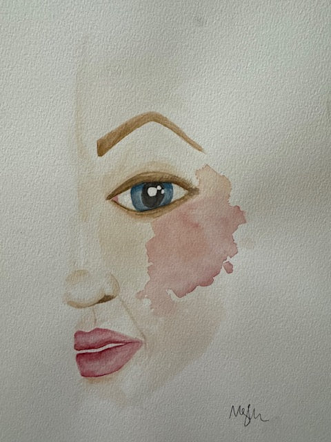 Blush by Mary Whittemore (watercolor)