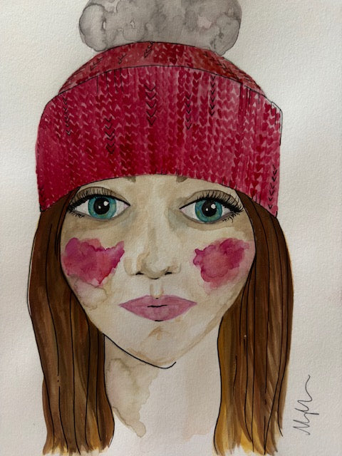 Rosie by Mary Whittemore (watercolor)